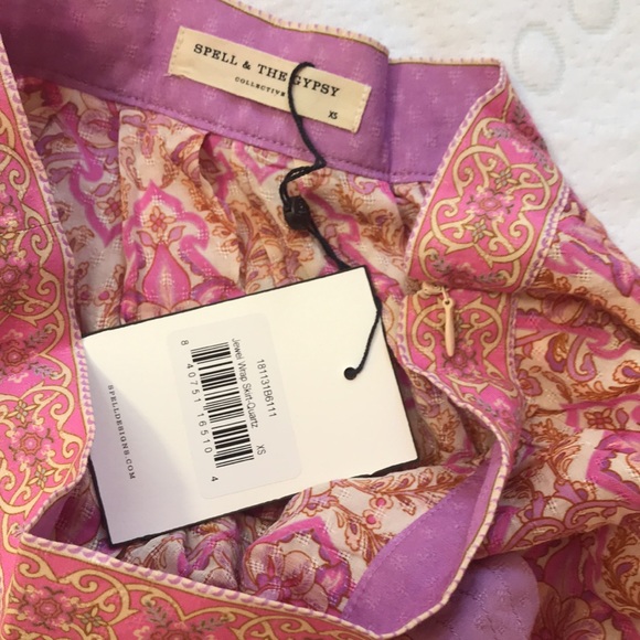 Spell jewel wrap maxi skirt quartz - Picture 5 of 6